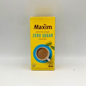 Maxim Mocha Gold Zero Sugar Coffe Mix 20 Sachets
